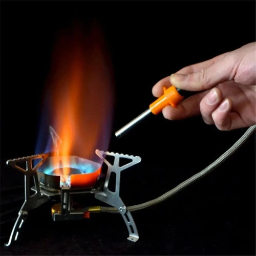 Portable camping stove - stove, igniter