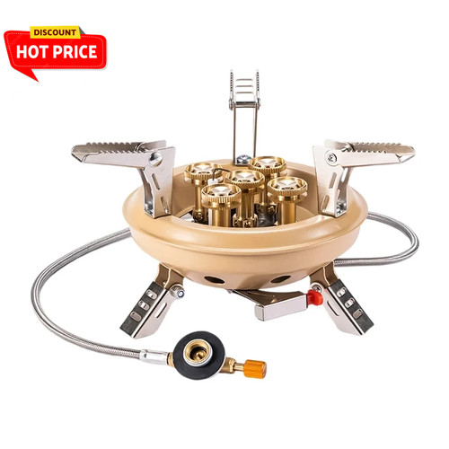 High power camping gas stove - high,