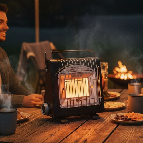 Portable camping gas heater - portable,