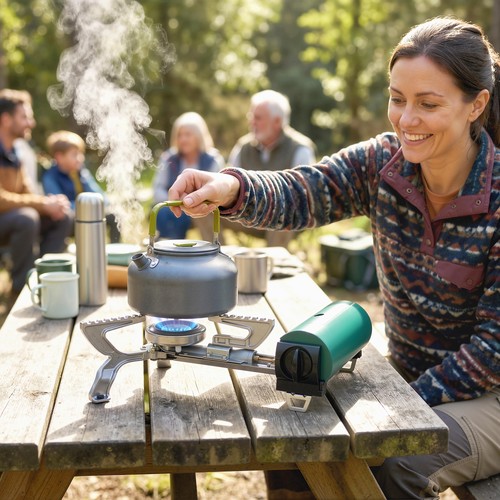 2670w foldable camping stove - camping,