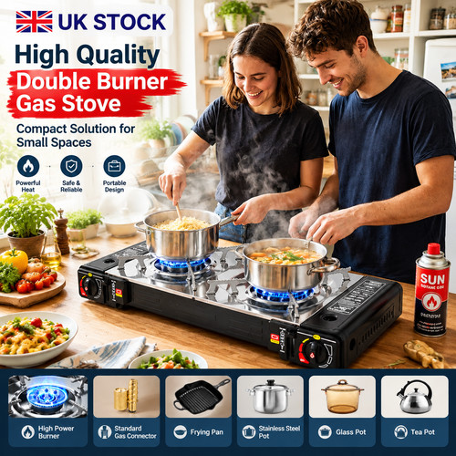 Portable butane double twin - double,
