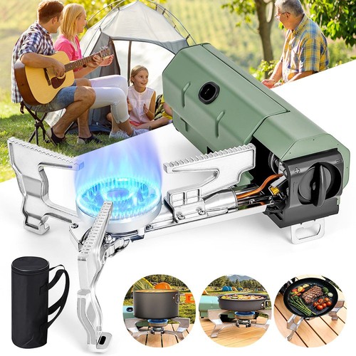 Folding gas stove camping - stove,