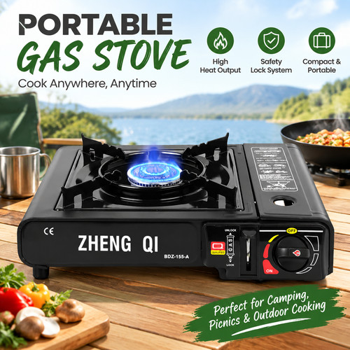 Portable camping gas - gas, stove