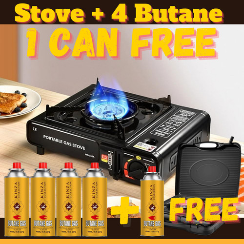 Butane gas bottles - 4,