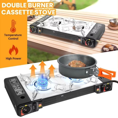 Portable double burner gas - double, 2