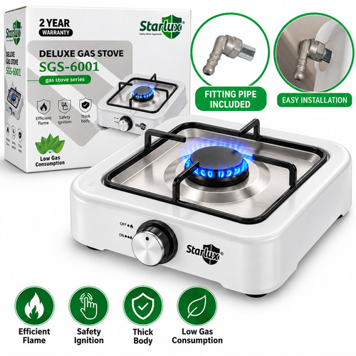 Starlux deluxe single burner - starlux,