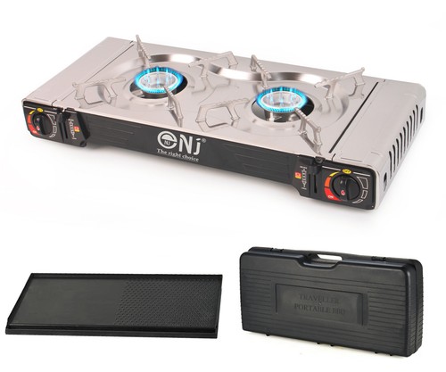 Portable double burner - portable,