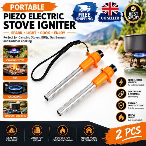 Portable piezo electric stove - piezo,