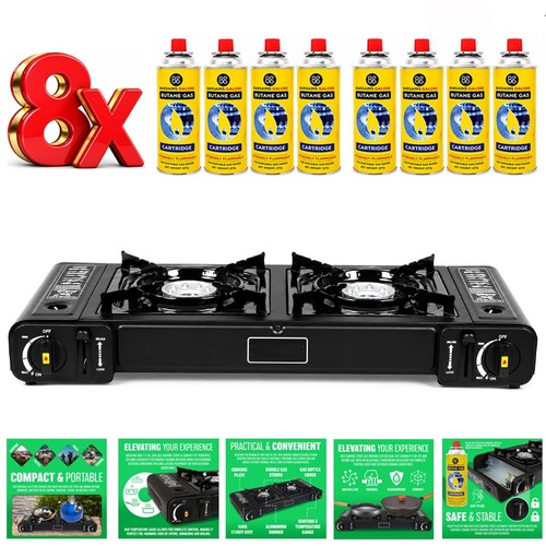 Double portable outdoor gas - portable,