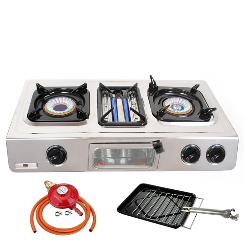 Portable gas stove - gas,